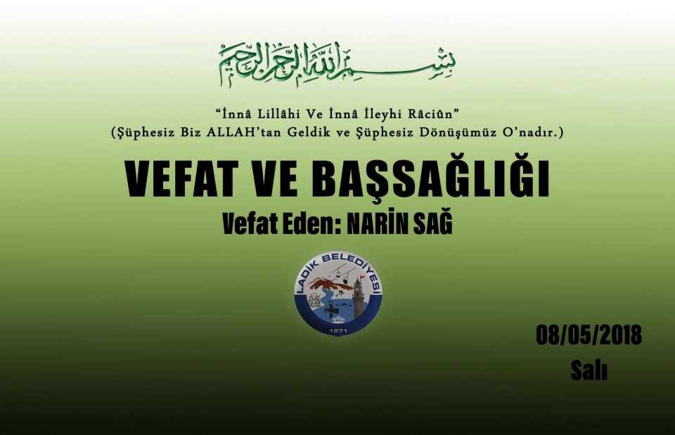 Vefat Eden: Narin SAĞ