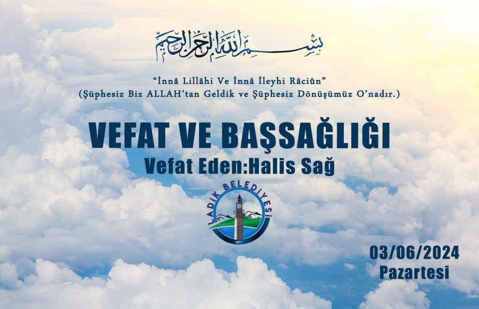 Vefat Eden: Halis Sağ