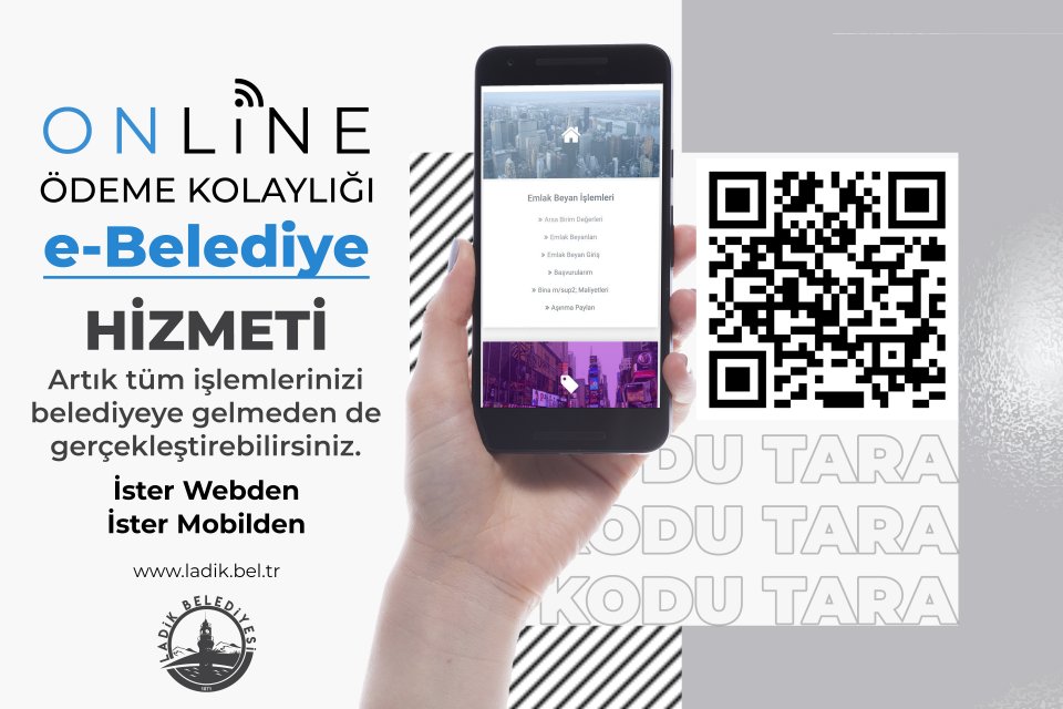 E-BELEDİYE HİZMETİNİZDE