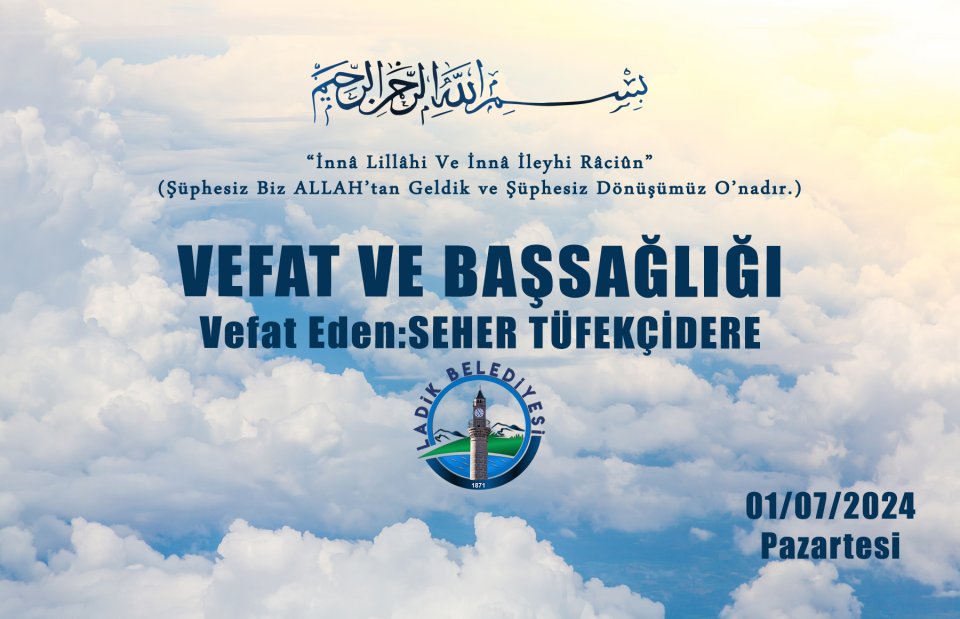 Vefat Eden: Seher TÜFEKÇİDERE