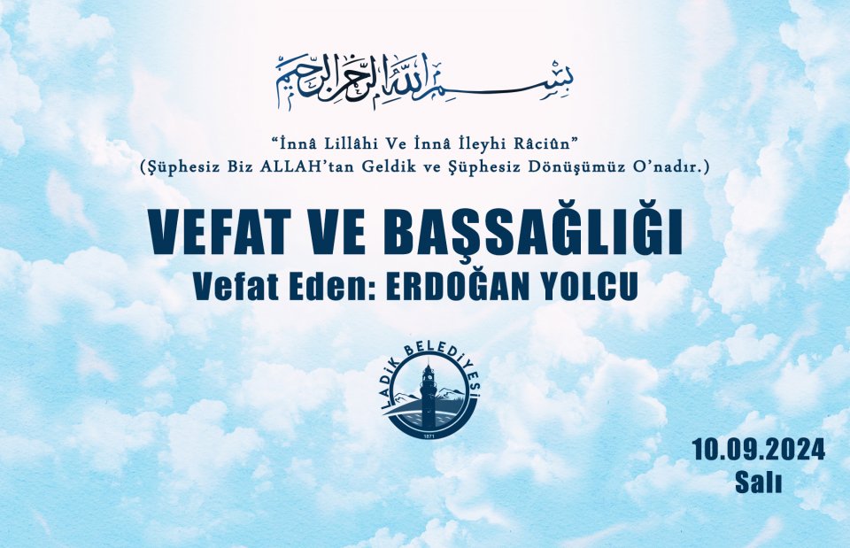 Vefat Eden: Erdoğan Yolcu