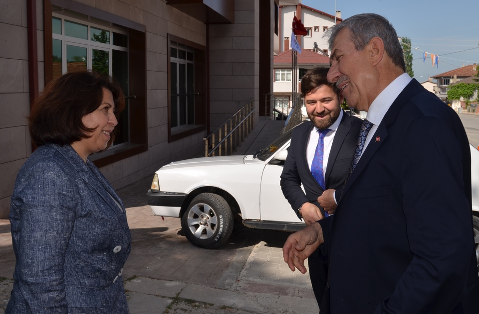 Ak Parti Ladik İlçe Başkanlığı’nda Bayramlaşma Milletvekili Demircan’ın Katılımıyla Gerçekleşti