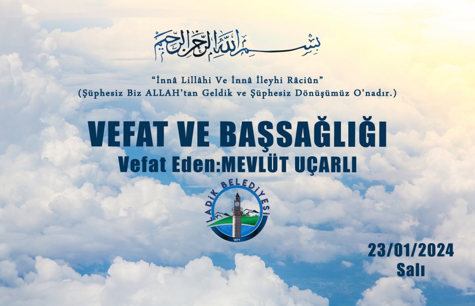 Vefat Eden: Mevlüt Uçarlı