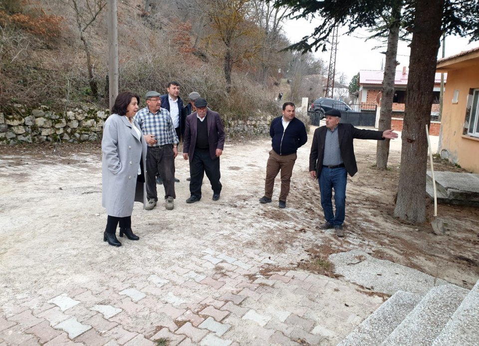 Başkan Özel Cemevindeki Çalışmaları İnceledi