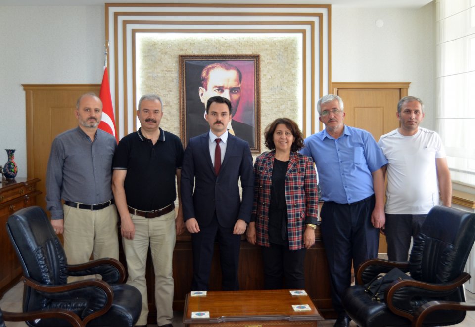 Başkan Özel İlçemize Yeni Atanan Kaymakam Harun Arslanargun’a Hayırlı Olsun Ziyaretinde Bulundu