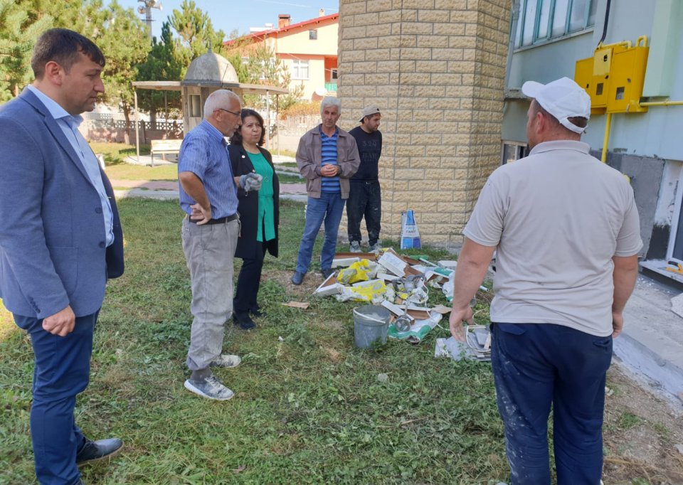 Sevil Hatun Cami’nde Tadilat