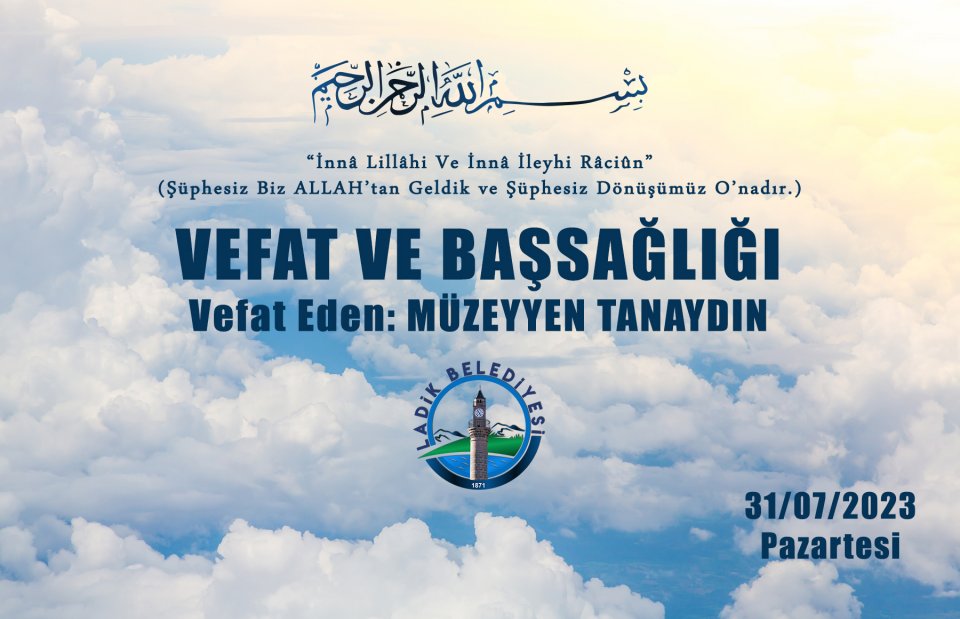 Vefat Eden: Müzeyyen Tanaydın