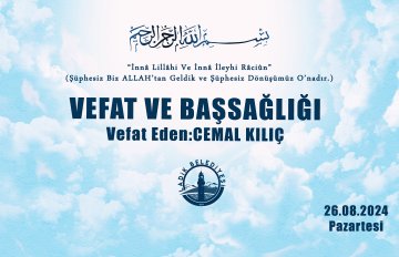 Vefat Eden: Cemal Kılıç