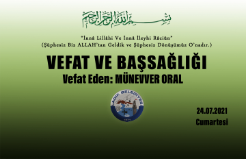 Vefat Eden: Münevver ORAL