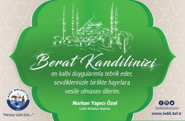 Başkan Özel’in Berat Kandili Mesajı