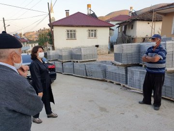 Başkan Özel Bolat Mahallesi’ndeki Yol Çalışmalarını İnceledi