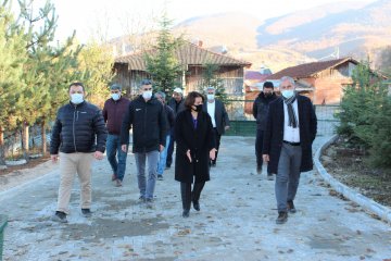 Başkan Özel Bolat Mahallesi’nde Tamamlanan Yol Çalışmalarını İnceledi