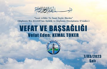 Vefat Eden: KEMAL TOKER