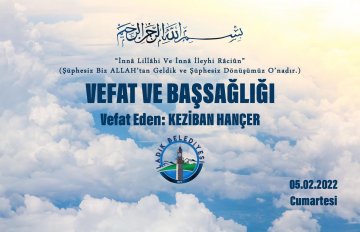 Vefat Eden: KEZİBAN HANÇER