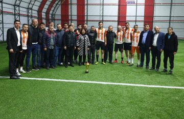 Kaymakamlık Halı Saha Futbol Turnuvasının Şampiyonu Ladik Belediyesi 